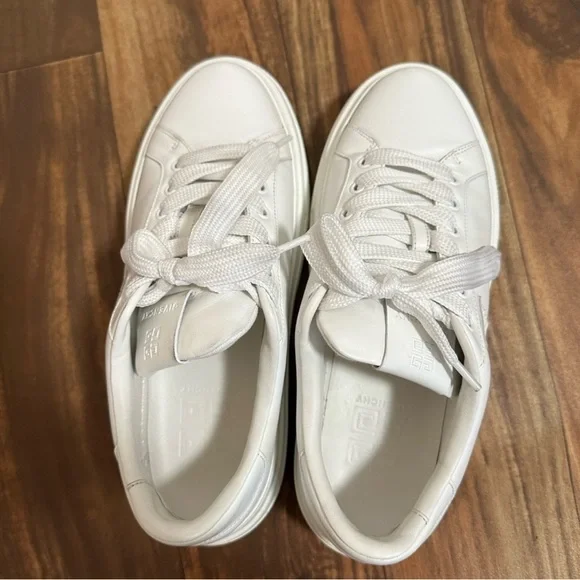 Givenchy White Platform Sneakers - Picture 2 of 8